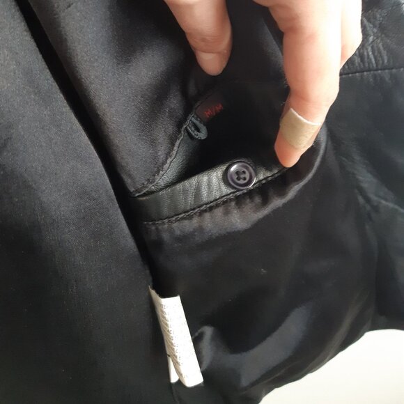 Daniel San Perfecto sleeveless genuine leather vest Medium - Picture 16 of 16